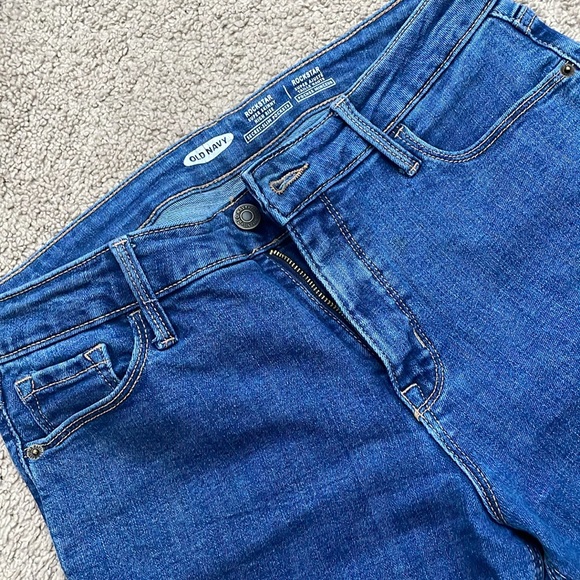 Old Navy Rockstar super skinny high rise jeans - Picture 3 of 6